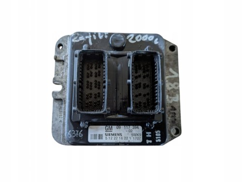 Sterownik silnika Opel Astra Zafira Corsa 1.8 16V 09117394 5WK91707