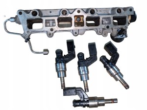 Kolektor ssący Listwa Wtryski VW Audi Skoda Seat 1.6 FSI BLP BLF GK00266